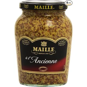 Old-fashioned Mesh Le Pot 380 g Mustard - Pack of 4 - product information 2