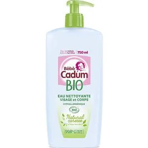 Natural Caresse Certified Organic Hypoallergenic Cleansing Water for Babies 750 ml - product information 2