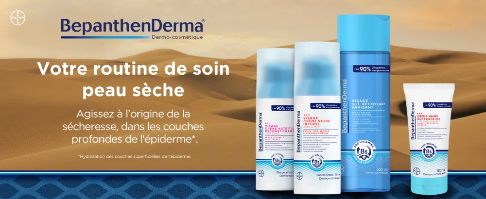Moisturizing Face Cream - BepanthenDerma Intense Rich Face Cream - Day and Night - For Very Dry and Rough Skin - 2x50 ml - creme main crème pour les mains reparatrice intense tres seches de la mini réparatrice crême