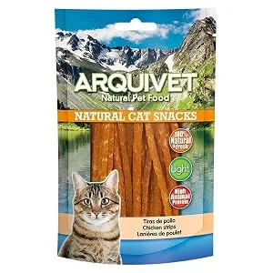 ARQUIVET Chicken strips 50 gr - 100% natural treats for cats - Complementary food for felines - product information 2