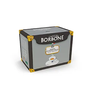 Caff Borbone Black Blend - 100 Capsules - Compatible with Lavazza* Espresso Point* brand coffee machines - Capsula - Mélange Noir