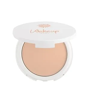 Wakeup Cosmetics Face Powder Opaciant Compact by Fine and Impalable Captivance Color W1 Nude Pink - Face Powder