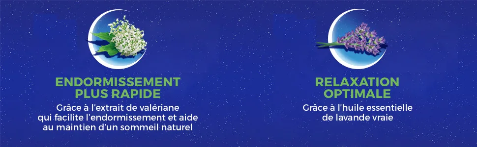 NOVANUIT PHYTO - Dietary Supplement - Sleep - 20 Tablets - Valerian Extract - Sleeping - Real Lavender Essential Oil - Optimal Relaxation - Novanuit Phyto