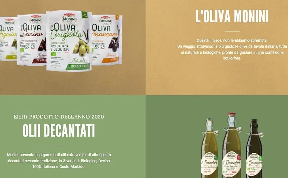 Monini Delicate Extra Virgin Olive Oil 1 Bottle of 1000 ml - product information 3