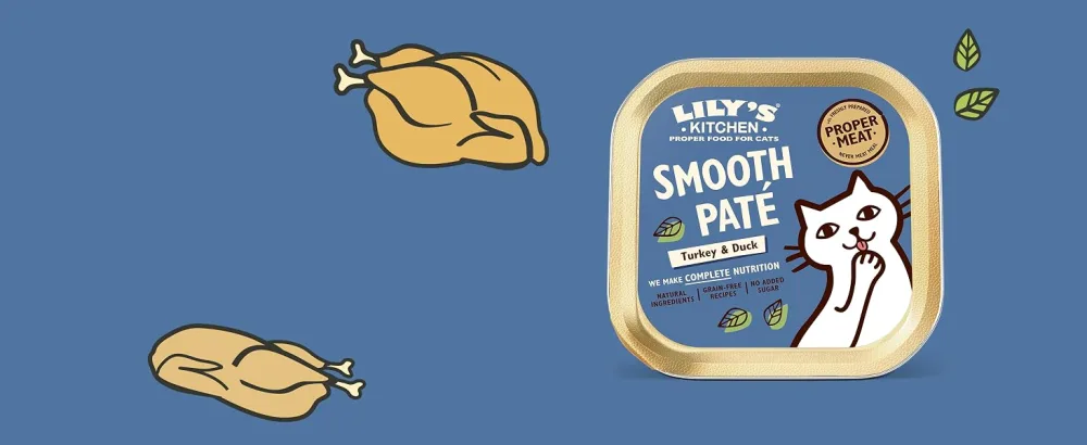 Lily's Kitchen Natural Pate in Tray for Senior Cats Chicken Recipe Grain Free (19 x 85 g trays) - product information 7