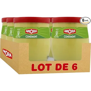 Amora Mustard Condiments Table Glass 240 g - Pack of 6 - product information 2