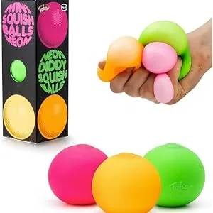 Tobar- Scrunchems Scented Ball Chewing Gum 38494 - Fluo