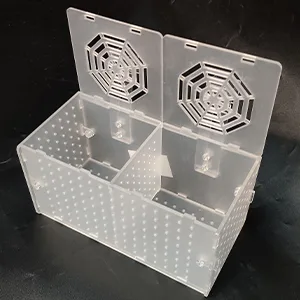 Hamiledyi Aquarium Breeding Isolation Box Acrylic Fish Tank Acclimation Hatchery Incubator Holder Divider for Guppy Shrimp Clownfish Fishes - aquarium breeder box