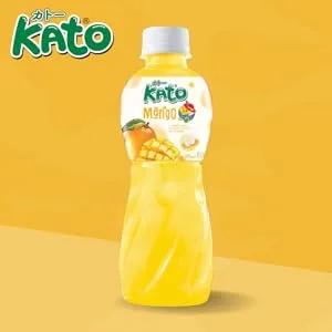 KATO - Watermelon Juice with Coconut Nata - 1 X 320 ML - Kato Mango Drink