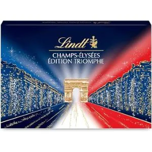 Lindt - Box CHAMPS- LYS ES Triomphe Edition - Assorted Milk Chocolates Black and White - Ideal for Christmas 460g - product information 2