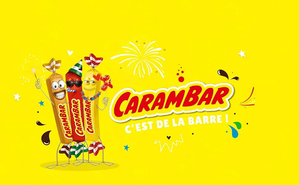 Les Minis Carambar Candy Assortment 1 kg Pack of 2 - Carambar