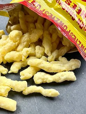 Fonzies The Ultimate Cheesy Corn Snack Baked Cheese & Crunchy Unique Taste Snack 14 x 100g - product information 2