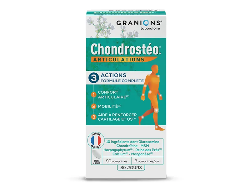 CHONDROSTEO+ 6 MONTHS - 3 x 180 tablets in blister pack - Chondrostéo 90