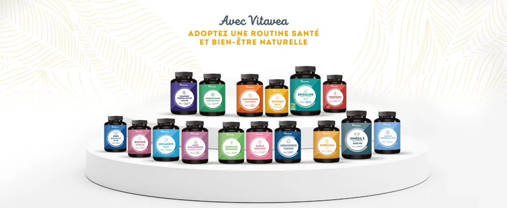 Vitamin D3 | 2000 UI | Natural defenses immunity | High dosage | 1 year | Made in France | Vitavea - vitamine D