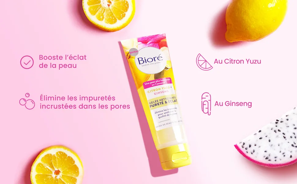 Biore Purity & Radiance Cleansing Jelly 110ml - gelée ingrédients