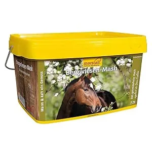Marstall Premium Horse Feed Mountain Meadow Mash Pack of 1 (1 x 5 kg) - Marstall Mash des prairies de montagne