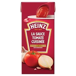 Heinz Brick Cooked Tomato Sauce 520g - product information 2