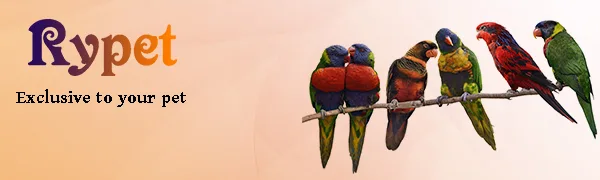 Rypet Natural Bird Cage Toys for Small and Medium Birds Large bird perch(Blue) - product information 1