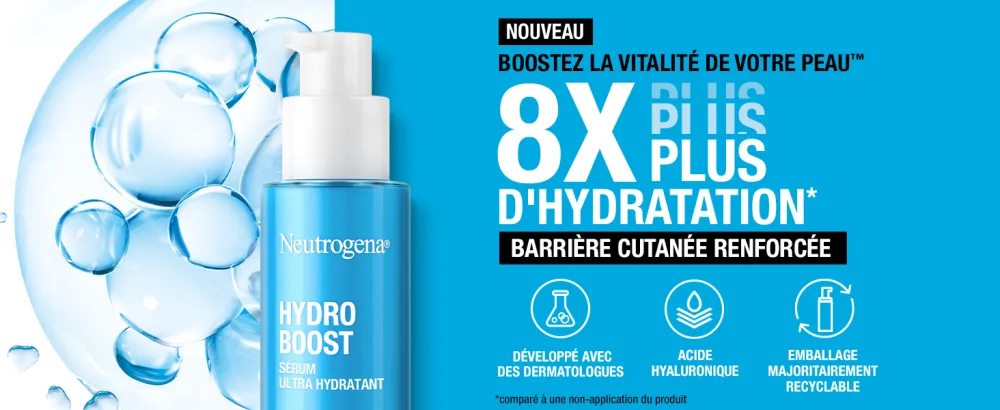 Neutrogena Hyrdo Boost Pearl Serum with Hyaluronic Acid and Vitamin E Micro-Pearls 30 ml - product information 1