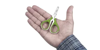 Pet Nail Clippers for Small Animals - Best Cat Nail Clippers & Claw Trimmer for Home Grooming Kit - Professional Grooming Tool for Tiny Dog Cat Bunny Rabbit Bird Puppy Kitten Ferret - Ebook Guide Angled - Cat Nail Trimmer