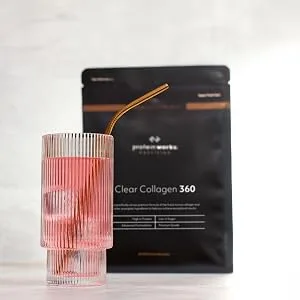 Protein Works - Collagen 360 Supplement Powder Types I & III High Protein Flavorless & Natural 480g 32 Servings - clear collagen FR
