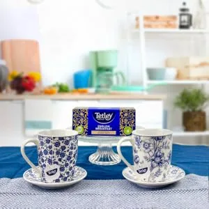 Tetley Full-bodied tea - strong black tea - Box of 25 classic tea bags - TETLEY