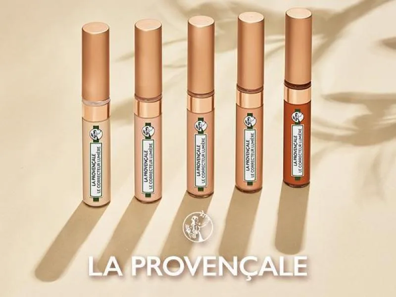 La Proven ale - Light Concealer - Concealer - 97% ingredients of natural origin - Medium coverage - All skin types - Organic Olive Oil PDO Provence -Shade: 02 Medium Light - 10 ml - la provençale