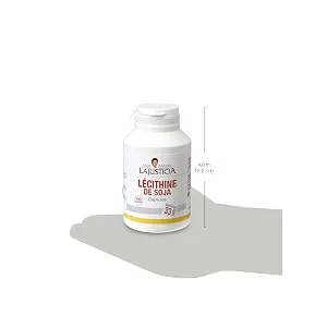 Ana Maria Lajusticia - Soy lecithin - 300 beads - Reduces blood cholesterol levels and improves memory. Suitable for vegans. - 40FR