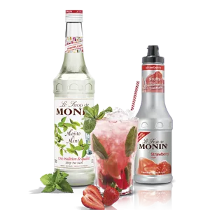 MONIN - Box for Hot Drinks - Caramel Hazelnut and Chocolate Cookie - 3x25cl - monin sirop cocktail café coffee