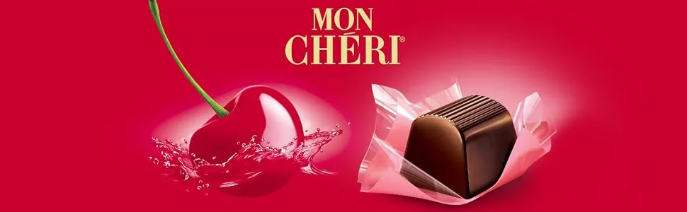 Ferrero Mon Ch ri Chocolate Cherry and Liqueur Praline 30 Pralines 315g - product information 1