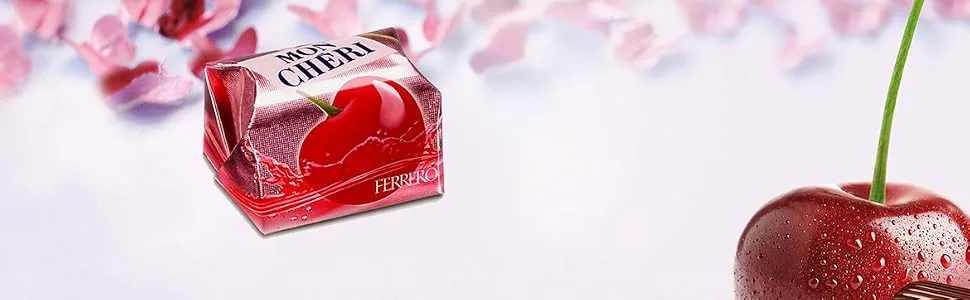 Ferrero Mon Ch ri Chocolate Cherry and Liqueur Praline 30 Pralines 315g - product information 3