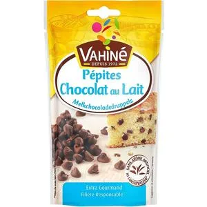 VAHINE - Milk Chocolate Chips 100g - product information 2