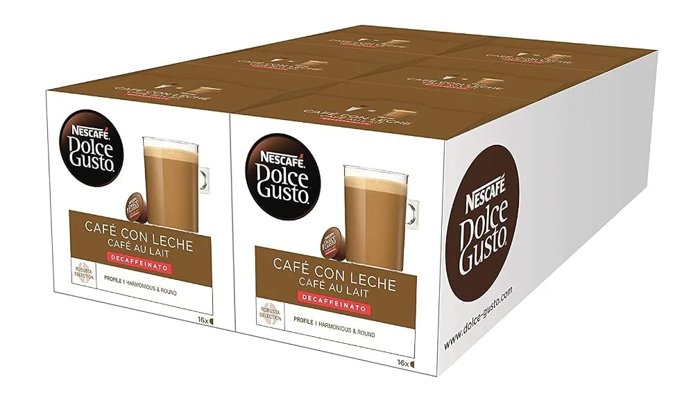Nescafe Dolce Gusto Box 30 Cortado Coffee Coffee Coffee Capsule 30 Capsules - product information 1