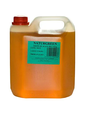Nutricosmetics - Naturgreen Agave Garrafa Syrup 7 kg - product information 1