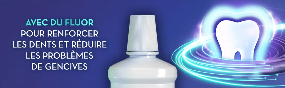 Oral-B Gum & Enamel Care Fresh Mint Mouthwash 500 ml - avec du fluor