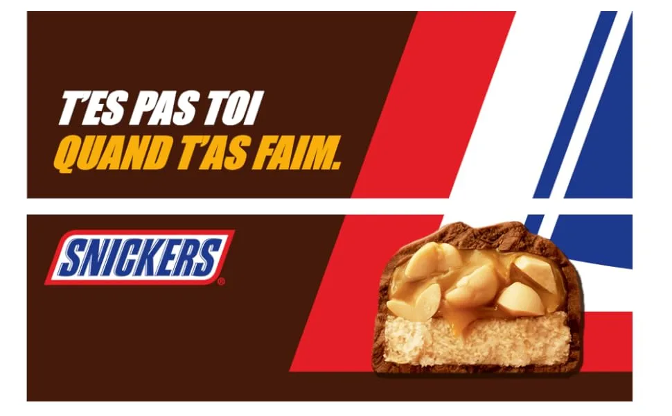SNICKERS - Milk chocolate bars stuffed with caramel and roasted peanuts - Bag of 10 bars (Set of 4) - Header