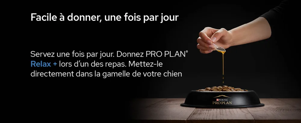 PURINA PRO PLAN | Relax+ | Complementary food | Dog | 500ml bottle - supplements; gamme d