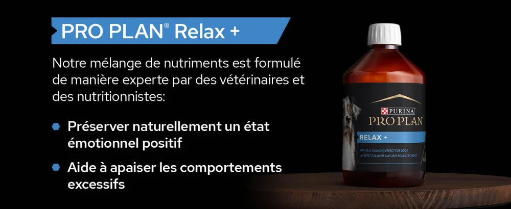 PURINA PRO PLAN | Relax+ | Complementary food | Dog | 250ml bottle - supplements; gamme d