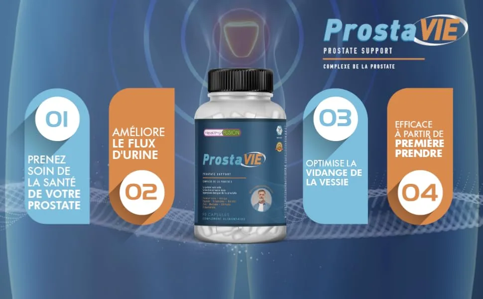 ProstaVie Natural Prostate Complex | Improves Prostate Health & Function | Regulates and Controls Urinary Emergencies | Saw Palm | Reishi | Nettle & Vitamins | 90 Capsules - prostate