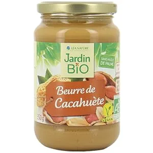 Jardin BiO tic - Pure Peanut Butter 350g (Packaging May Vary) - product information 2