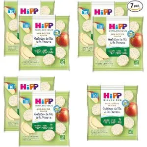 Hipp Organic Apple Rice Patties from 10 months - 7 sachets of 30g - product information 2