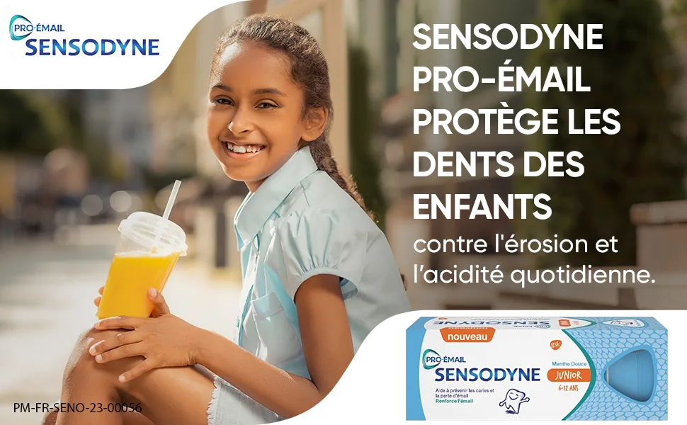 Sensodyne Pronamel Junior Toothpaste for Children from 6 to 12 years old Helps Prevent Cavities and Strengthens Enamel Mild Mint 50ml - Sensodyne 6-12