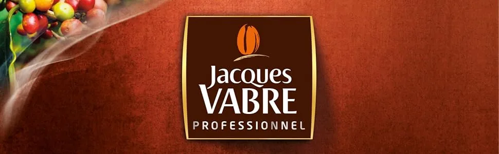 Jacques Vabre Professional 1Kg of Authentic Rainforest Certified Coffee Beans Intensity 6 100% Arabica - Jacques Vabre
