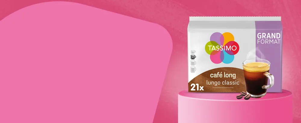 Tassimo 105 Milk Coffee Pods Compatible with TASSIMO Machines 105 Coffees Balanced and Smooth 5 Packs of 21 Pods (Packagi - TASSIMO Café Long