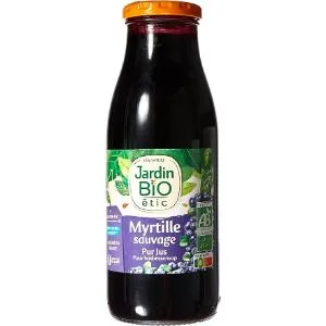 Jardin BiO tic - Pure Wild Blueberry Juice 50 cl - product information 2