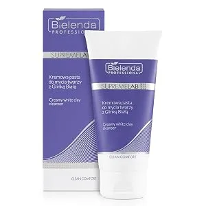 Bielenda Supremelab Clean Comfort Creamy White Clay Facial Cleansing Paste 150g - product information 2
