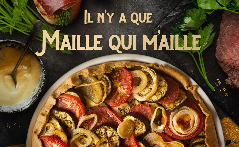 Maille Dijon Mustard The Original Fine Strong and Subtle Bocal380g - Moutarde de Didjon, Maille, Moutarde Maille, Moutarde l