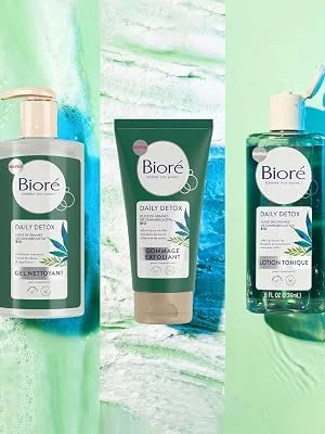 Biore Daily Detox Cleansing Gel 200ml - product information 2