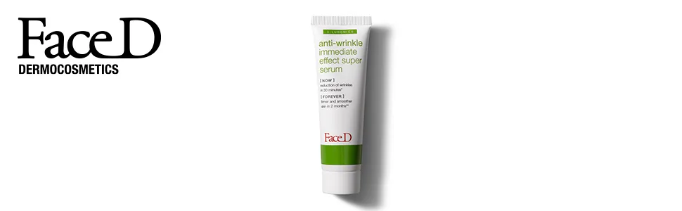 FaceD Super Anti-Wrinkle Serum Immediate Effect - face D dermocosmetique