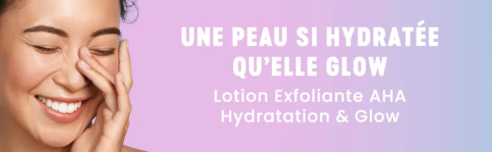 Biore AHA Hydration & Glow Exfoliating Lotion 235ml - lotion aha h&g